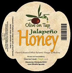 Jalapeno Honey Golden Balsamic Vinegar